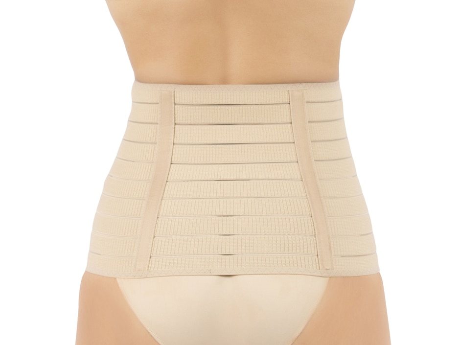 Faja postoperatoria con compresión media para mujer