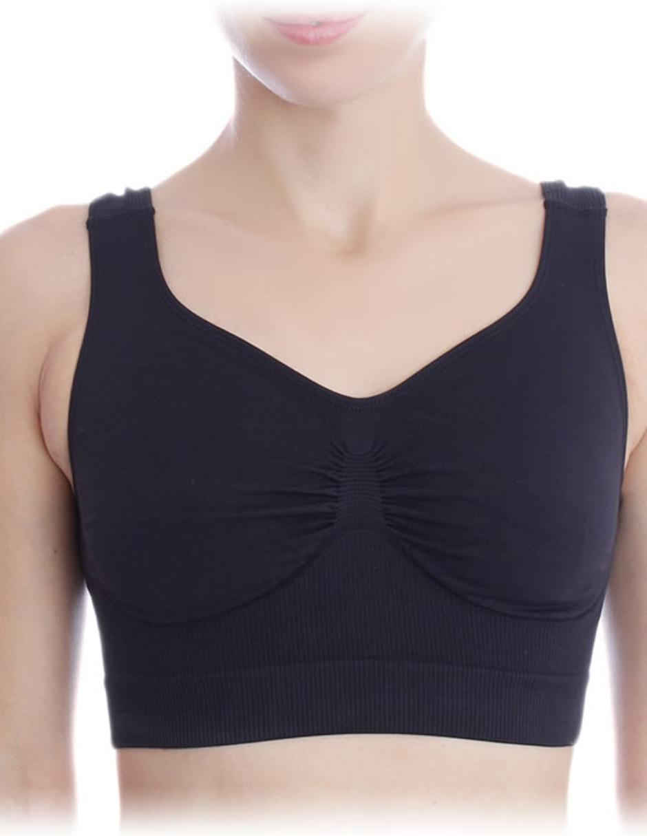 Brassiere peto medio con copa para mujer Brassiere peto medio con copa para mujer
