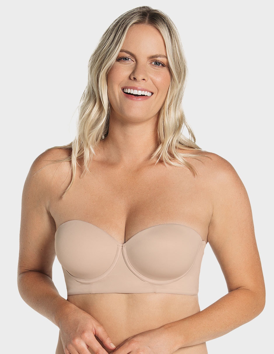 Brassiere peto medio copa balconette para mujer