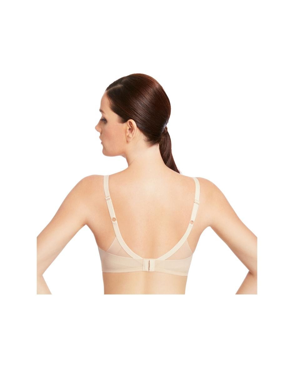 T-shirt bra con copa para mujer 4