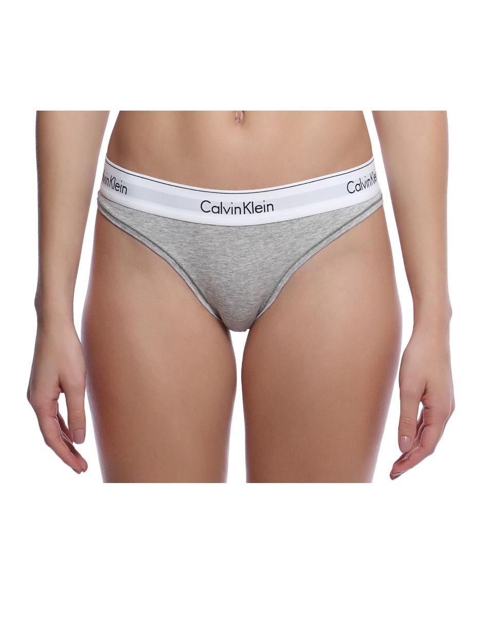 Tanga Calvin Klein de algodón para mujer
