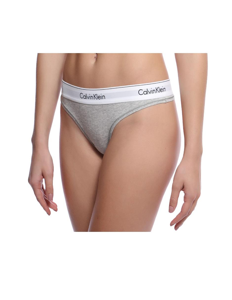 Tanga Calvin Klein de algodón para mujer