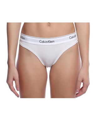 Tanga Calvin Klein de algodón para mujer