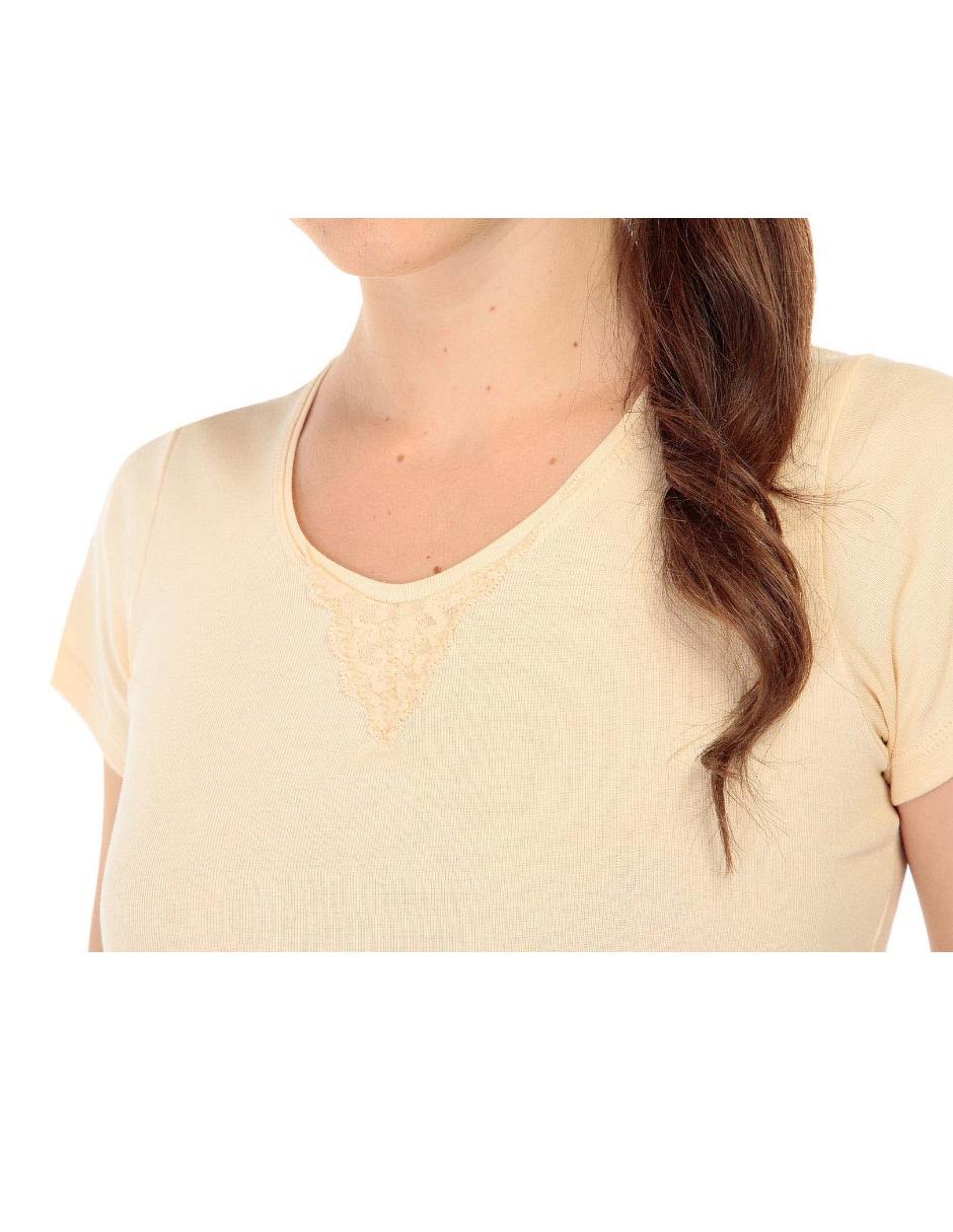 Camiseta cuello redondo manga corta 2