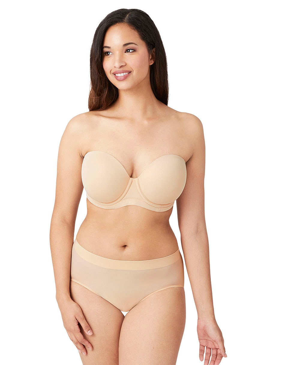 Brassiere strapless con copa para mujer 3