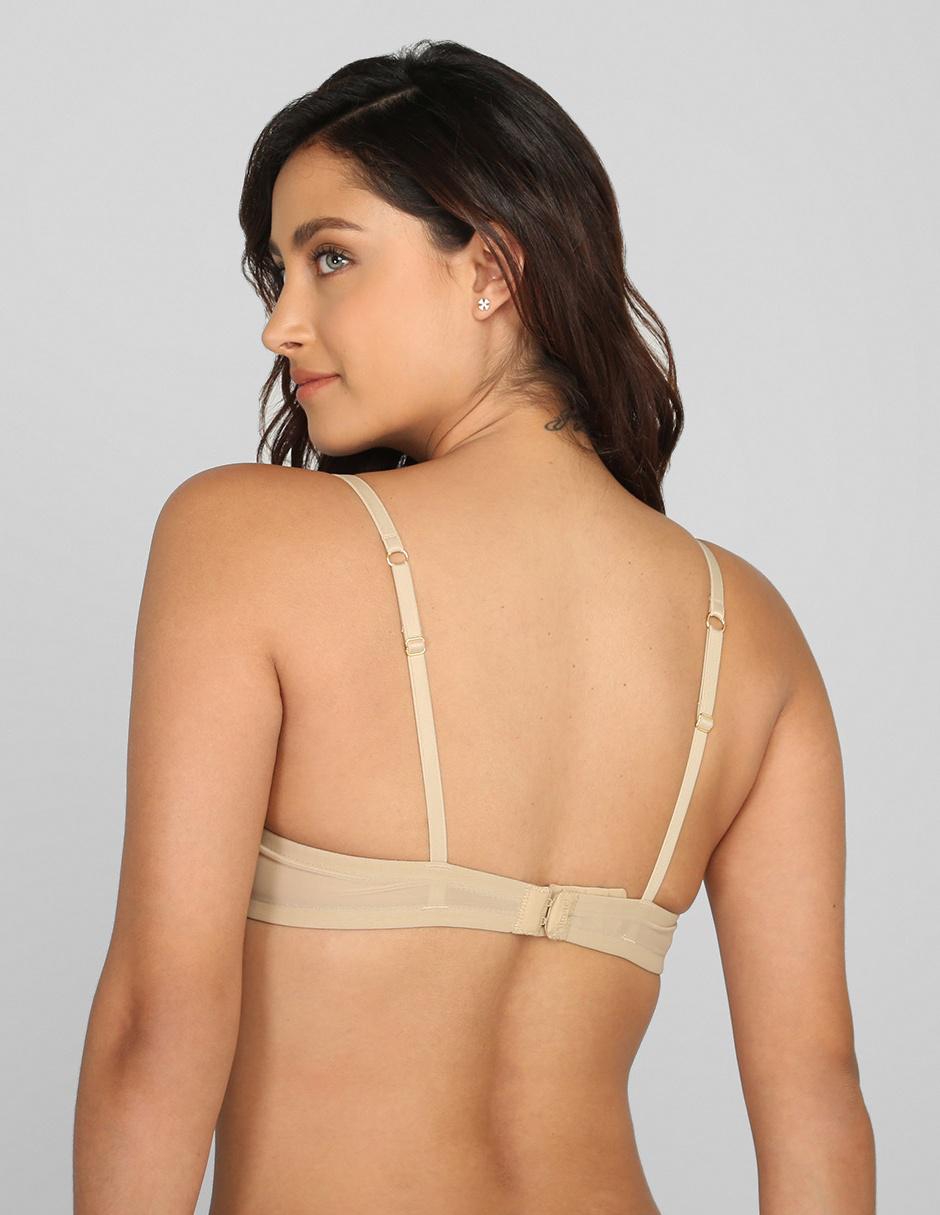 T-shirt bra con copa para mujer 3