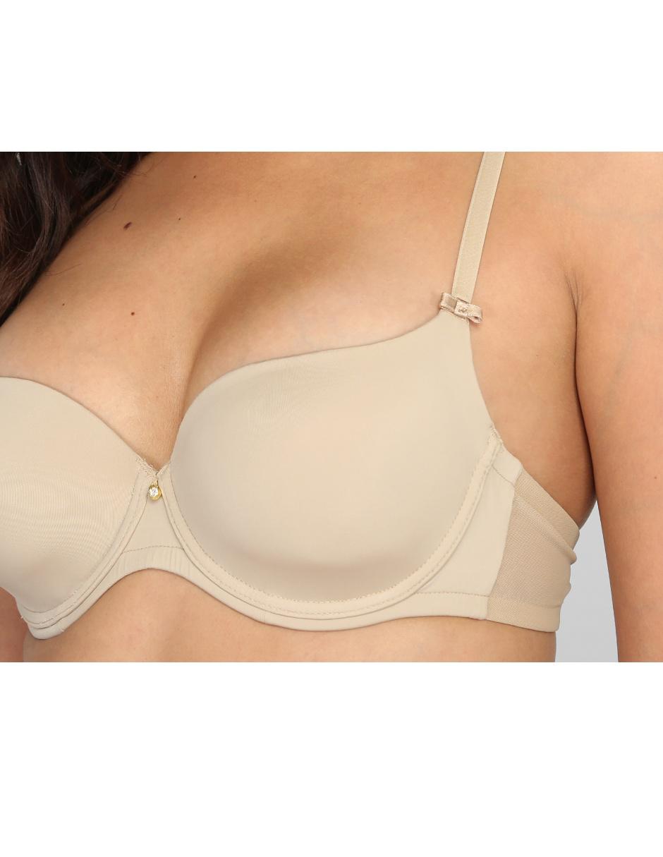 T-shirt bra con copa para mujer 2