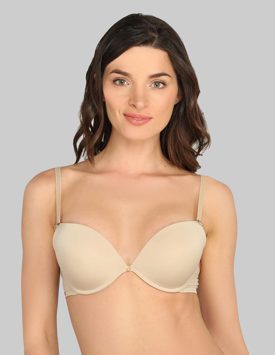 Brassiere plunge copa push up para mujer