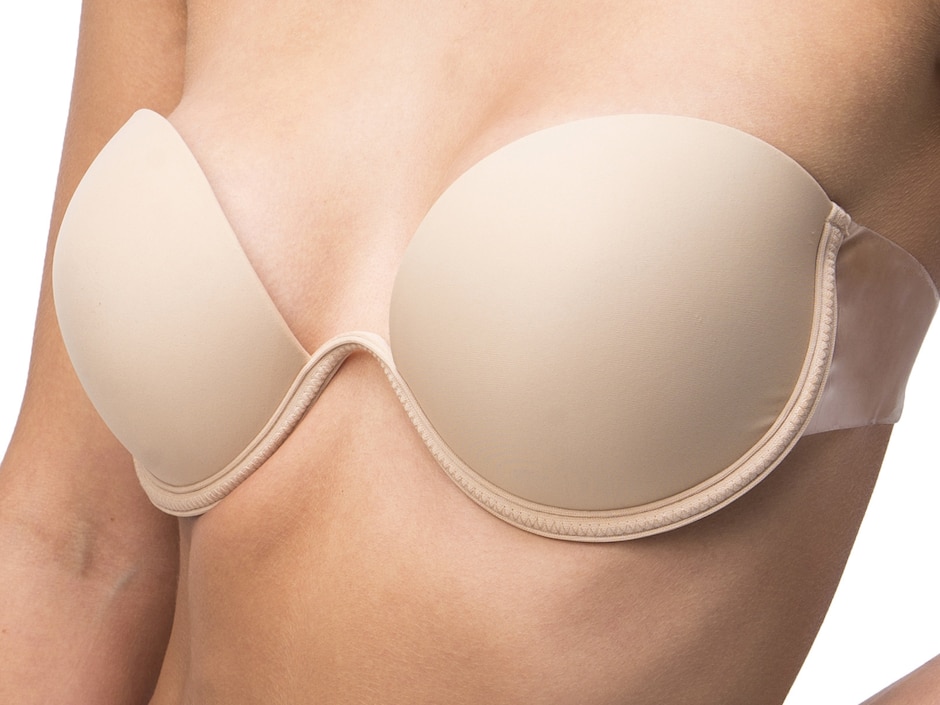Brassiere strapless con copa para mujer 2