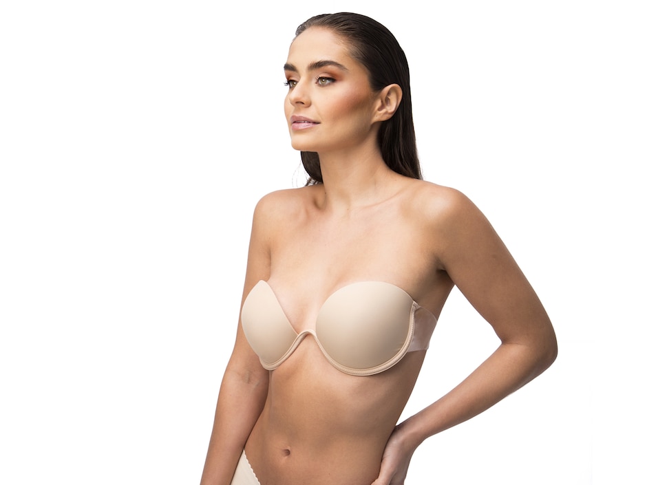 Brassiere strapless con copa para mujer 3