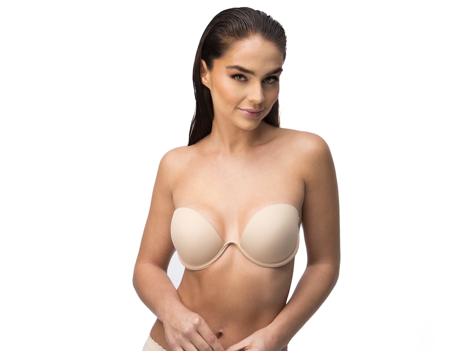 Brassiere strapless con copa para mujer