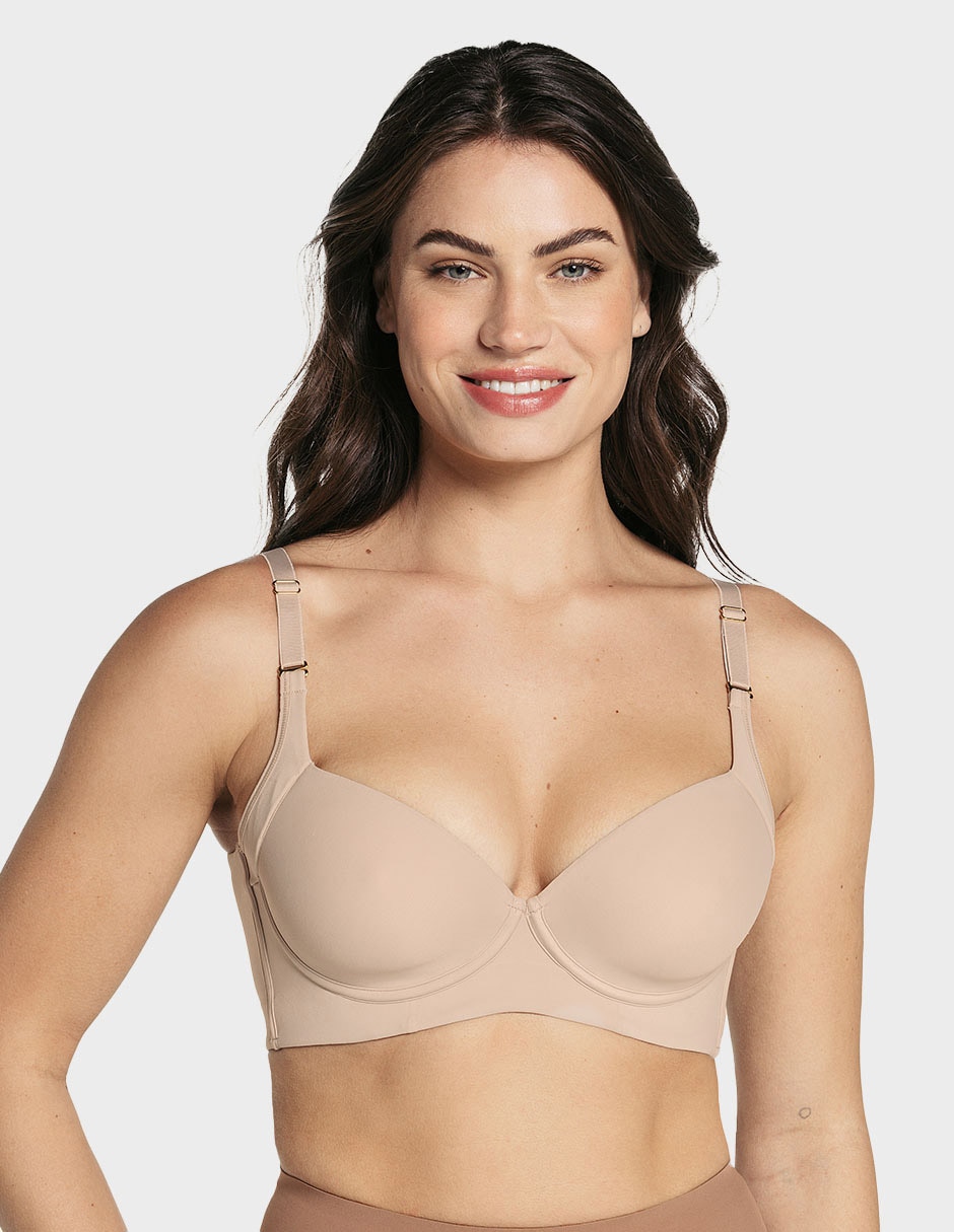 Brassiere t-shirt copa preformada para mujer