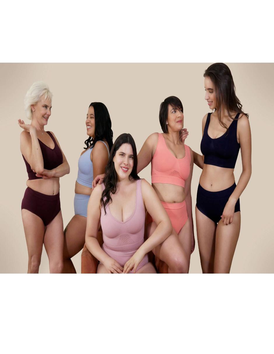 Set brassiere copa preformada para mujer 5