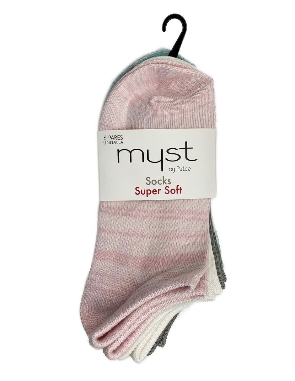 Set de calcetín comfort para mujer 6 pares 8