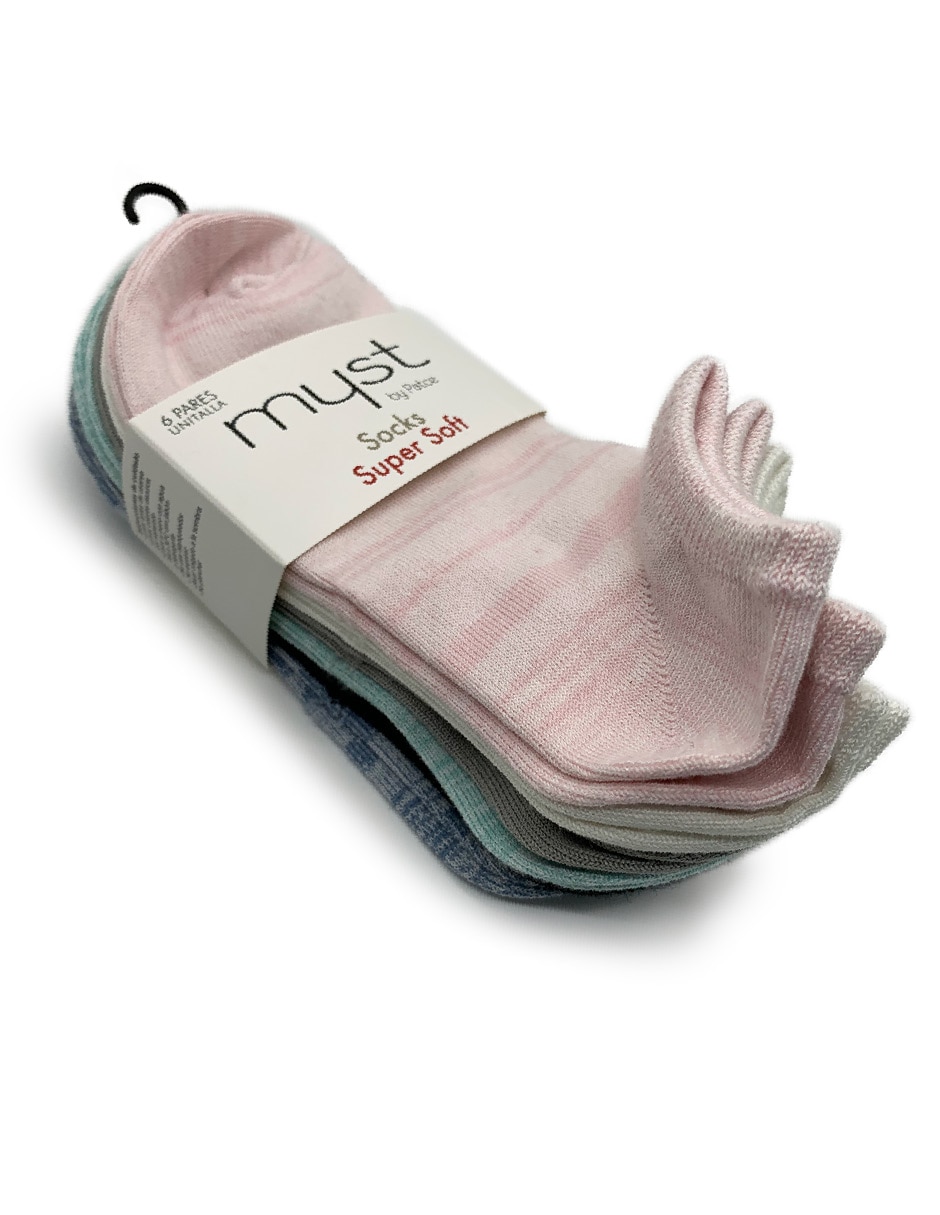 Set de calcetín comfort para mujer 6 pares 9