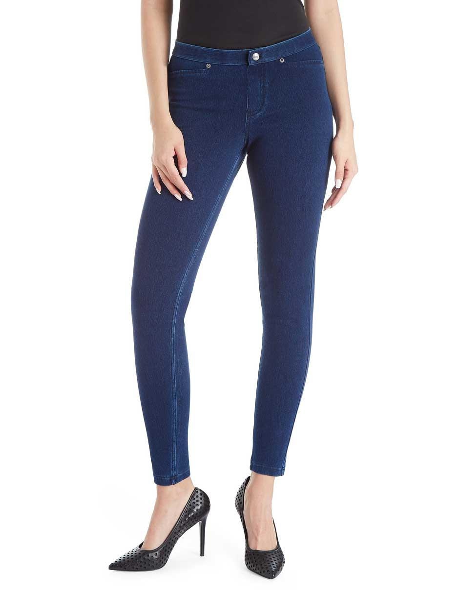 Legging a la cintura con botón para mujer Legging a la cintura con botón para mujer