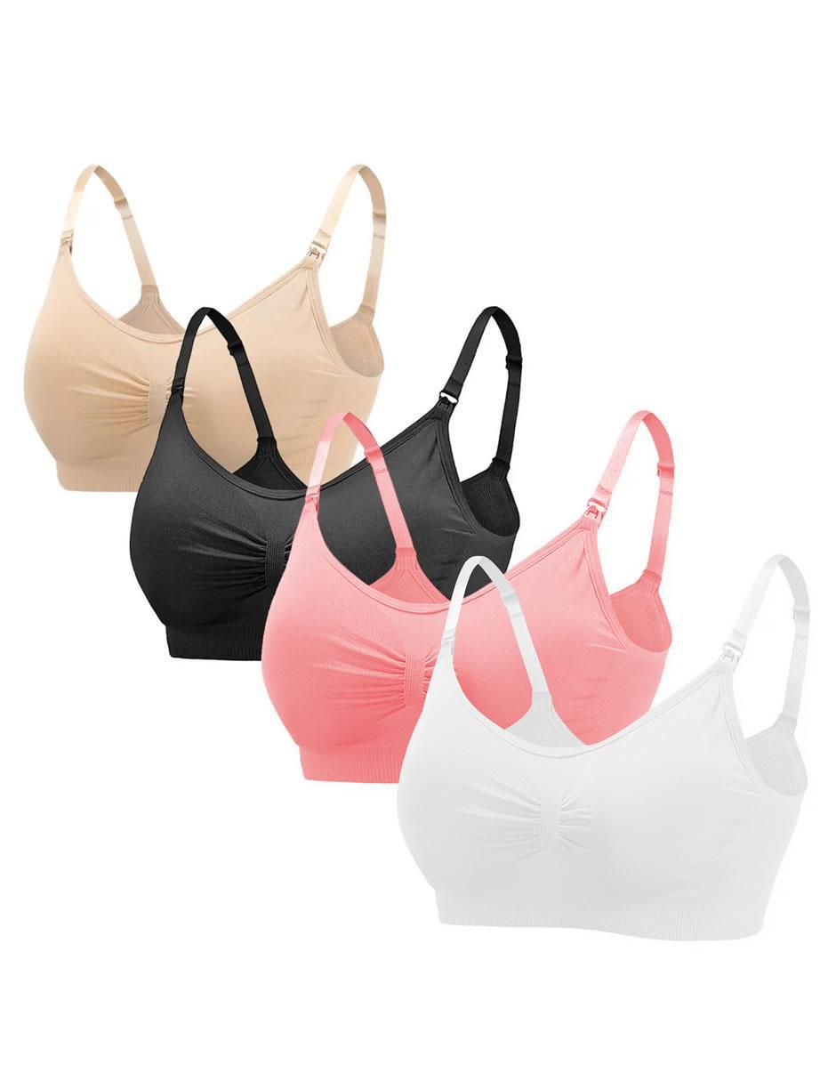 Set brassiere copa removible lactancia para mujer