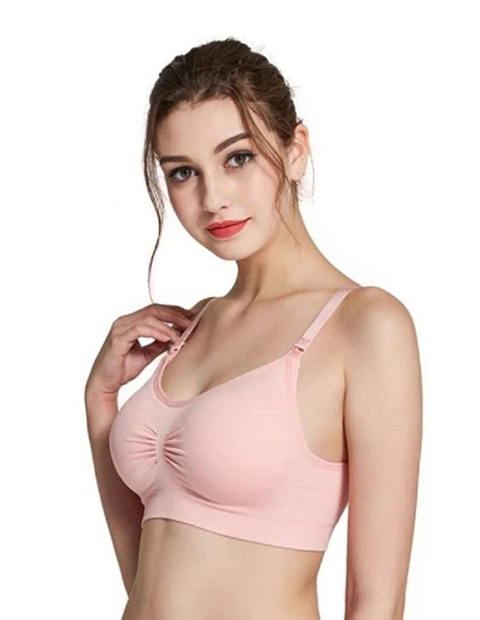 Set brassiere copa removible lactancia para mujer 3
