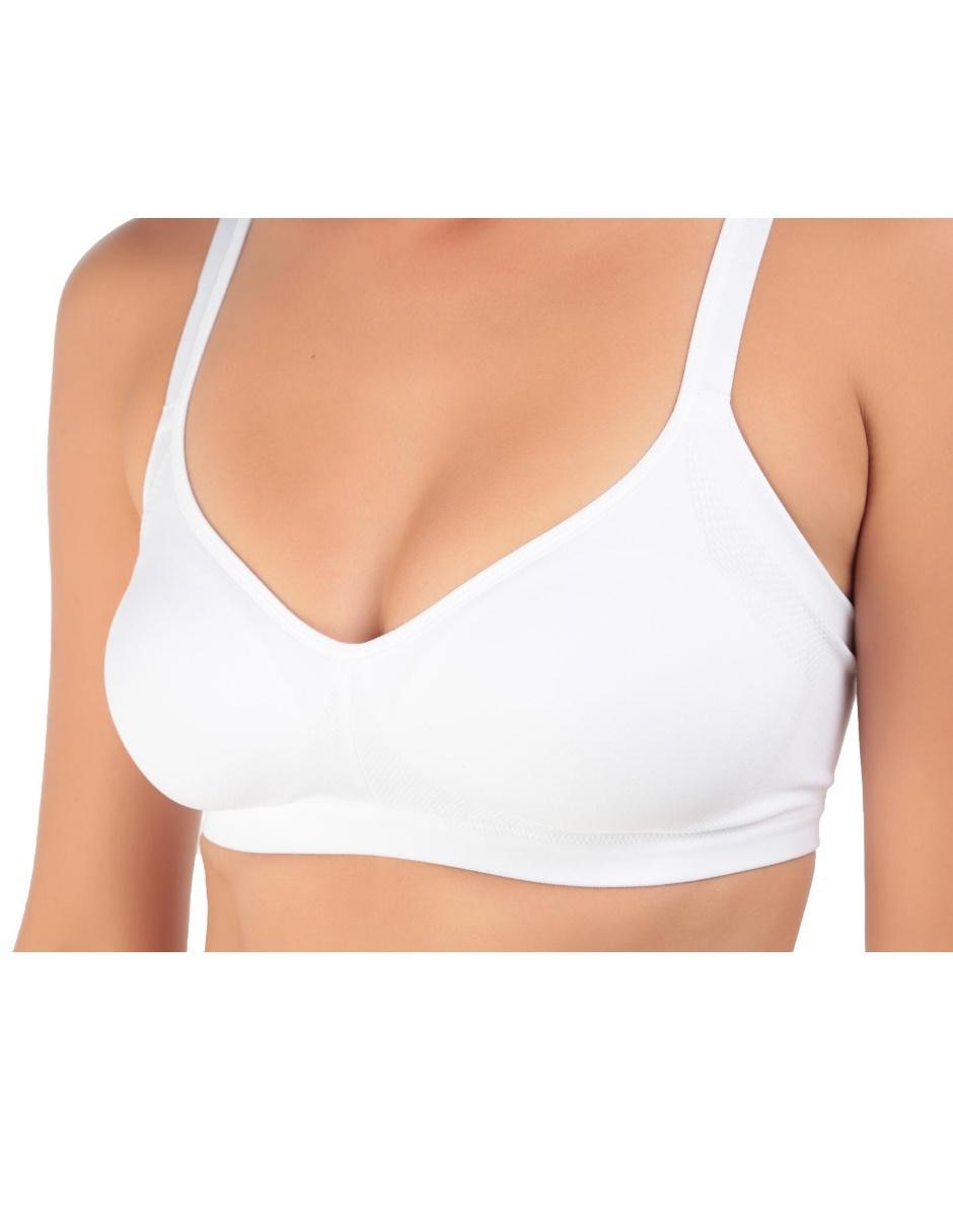 T-shirt bra Warner's con copa para mujer