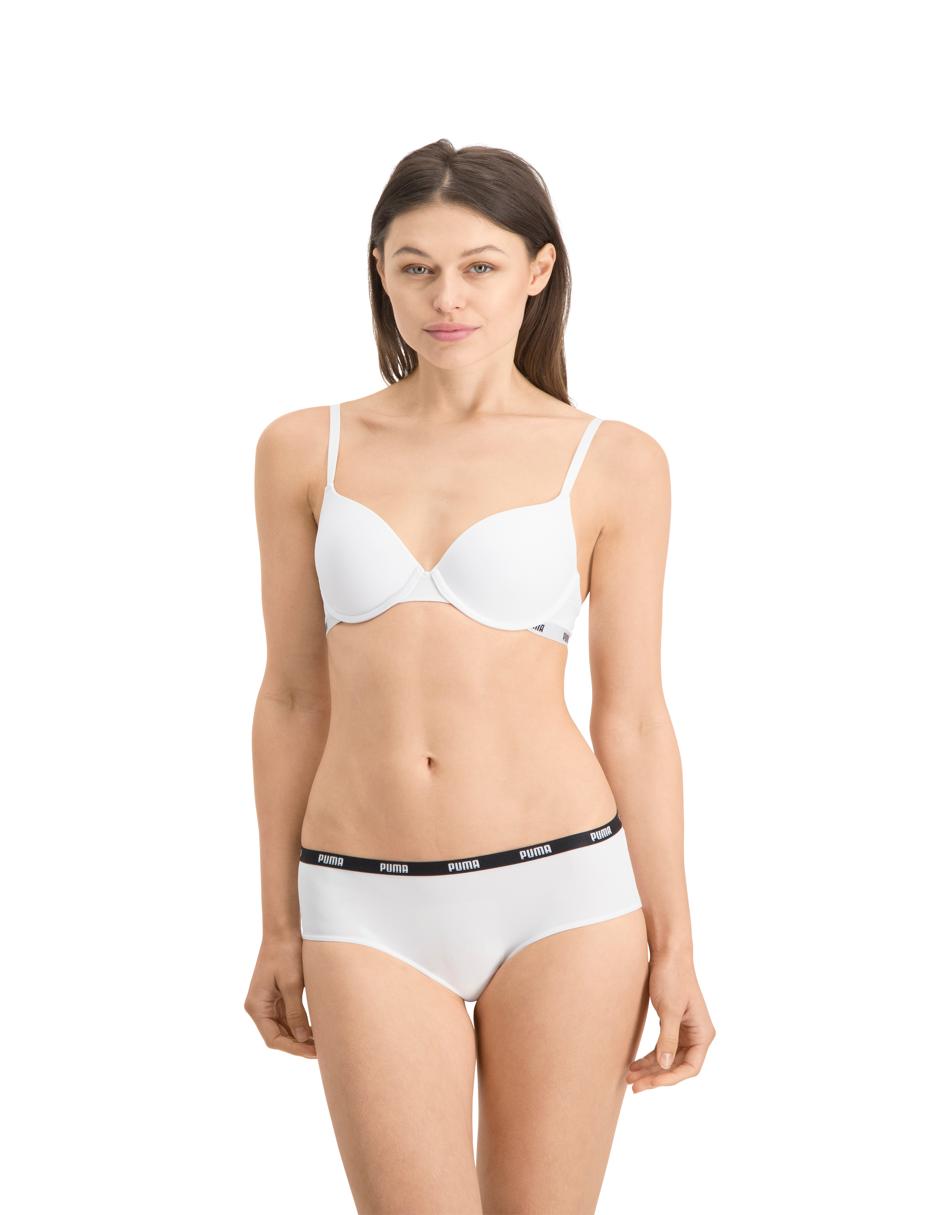 T-shirt bra con copa para mujer