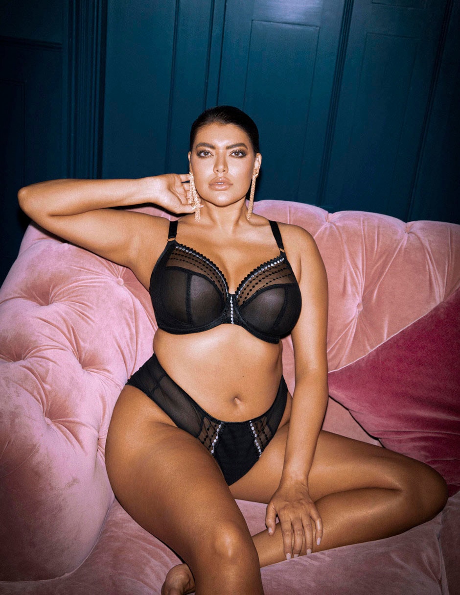 Brassiere demi para mujer 4