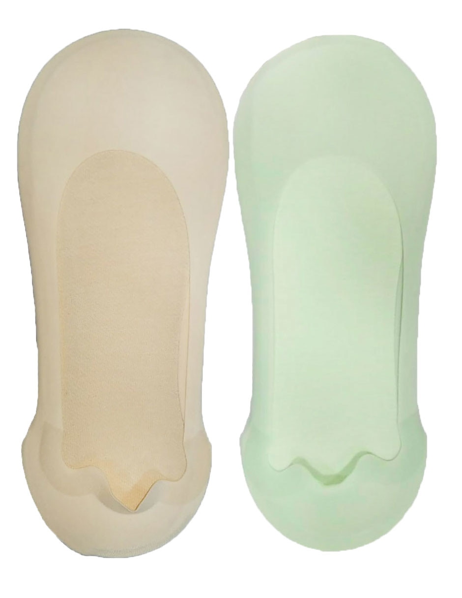 Set protector de pie de algodón para mujer 2 pares Set protector de pie de algodón para mujer 2 pares