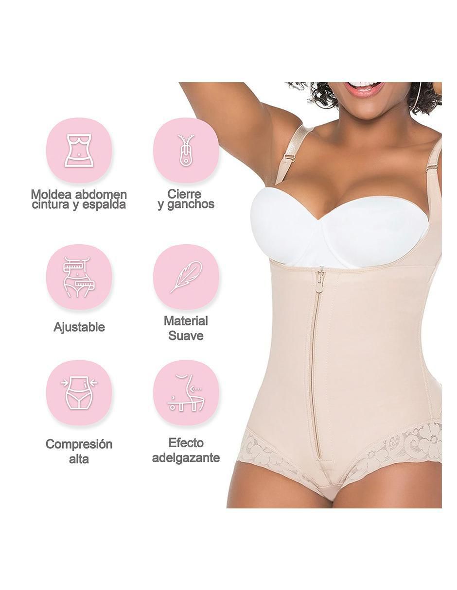Faja colombiana con compresión media para mujer 5