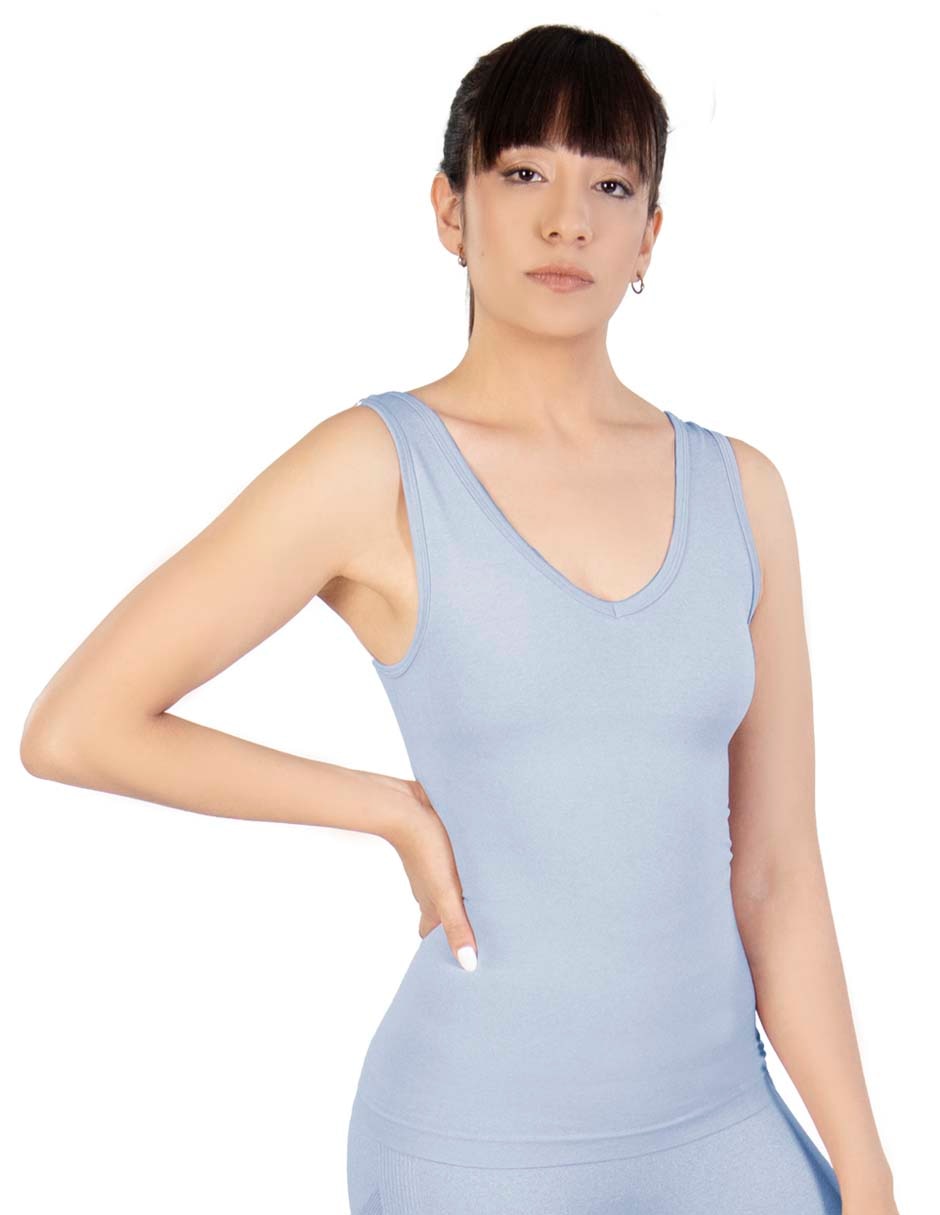 Camiseta cuello V