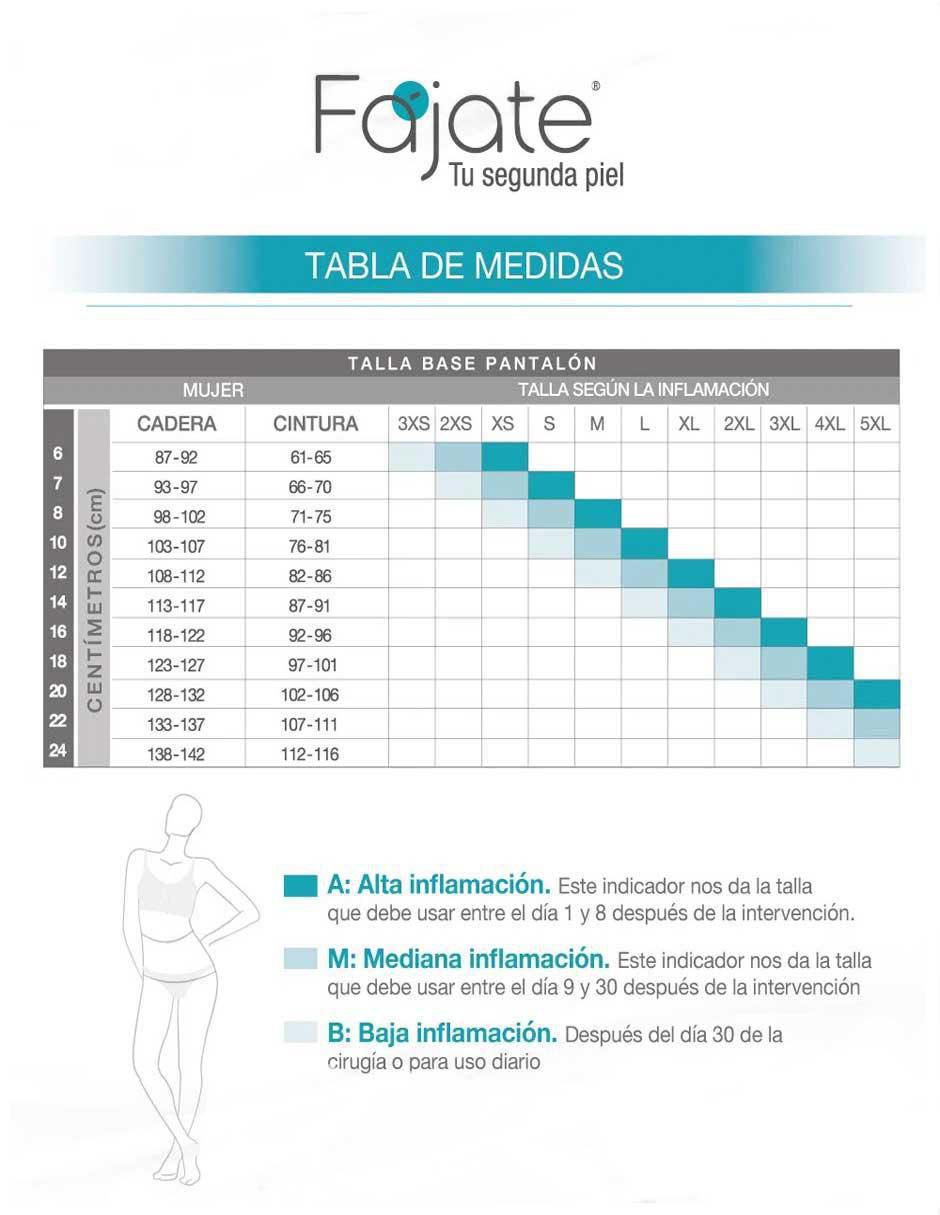 Faja postoperatoria Fajate con compresión alta para mujer