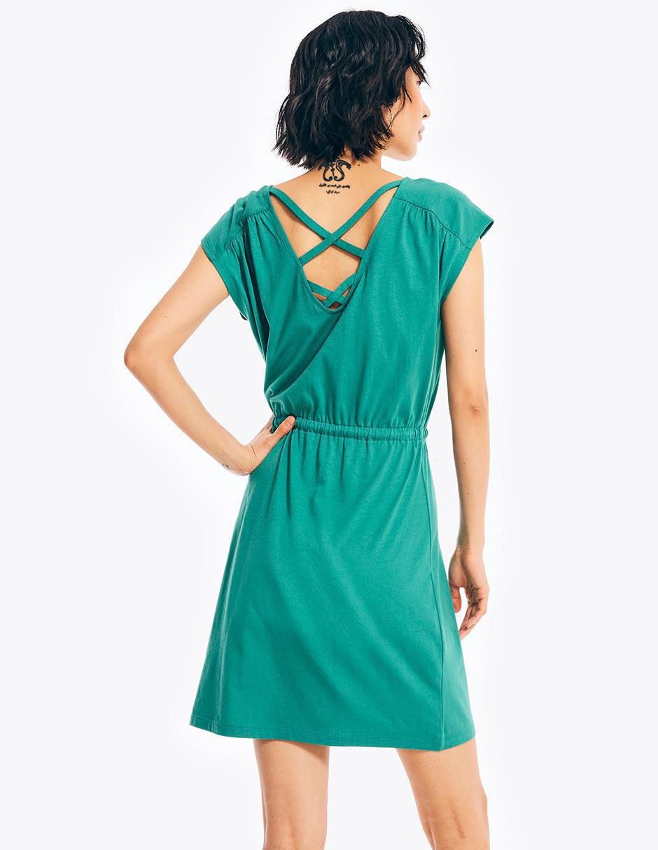 Vestido a la rodilla casual para mujer 3