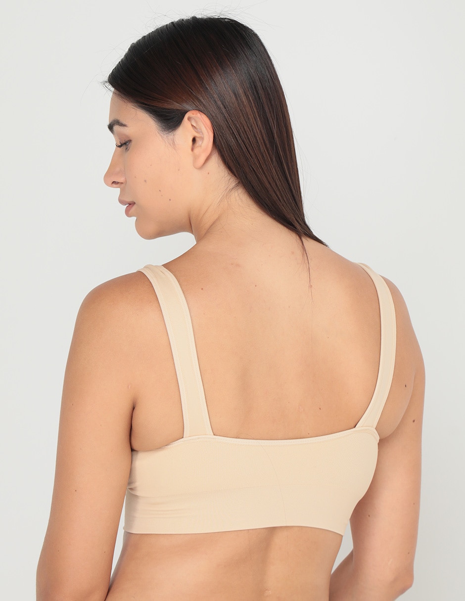 Brassiere deportivo copa preformada seamless para mujer 2
