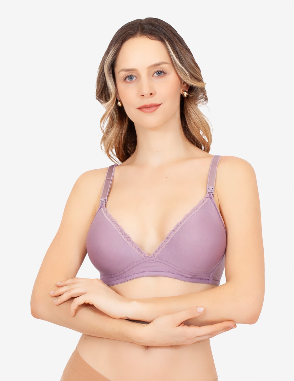 Brassiere copa removible lactancia para mujer