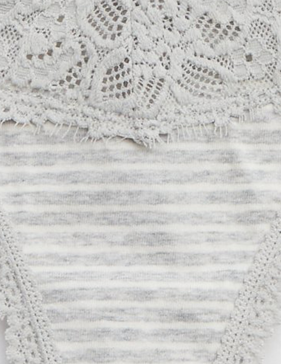 Tanga Aerie de algodón para mujer