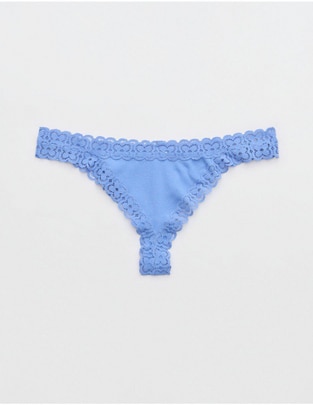 Tanga de algodón para mujer
