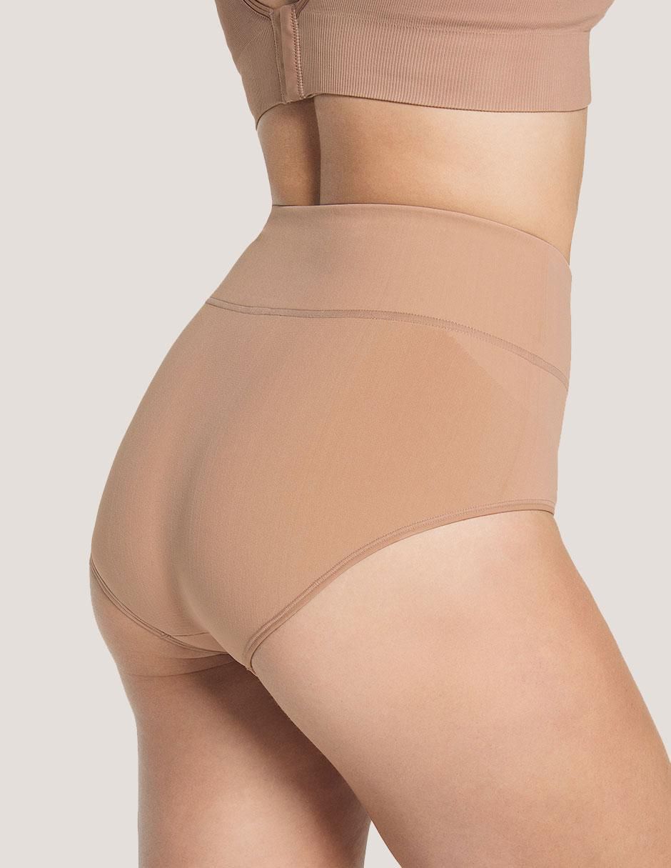 Faja tipo panty con compresión media para mujer