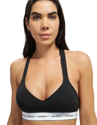 Top Guess escote v tirante cruzado