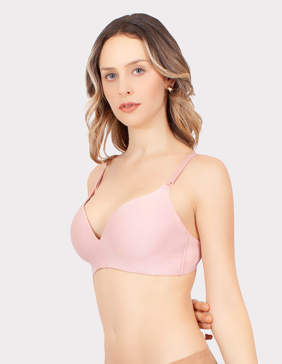 T-shirt bra s con copa lactancia para mujer 2