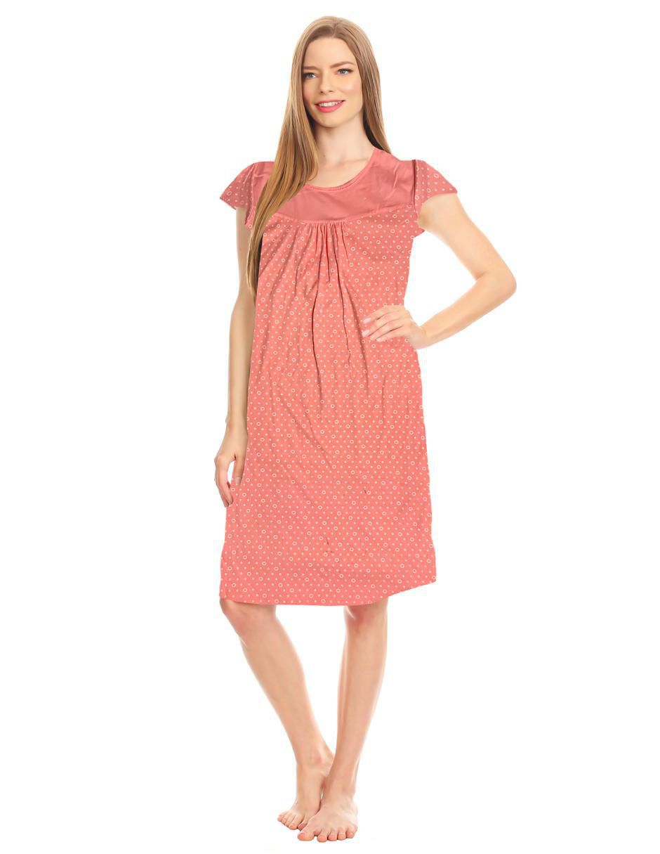 Camisón estampado de algodón 1