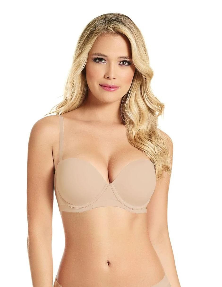 Brassiere copa doble push up para mujer 1