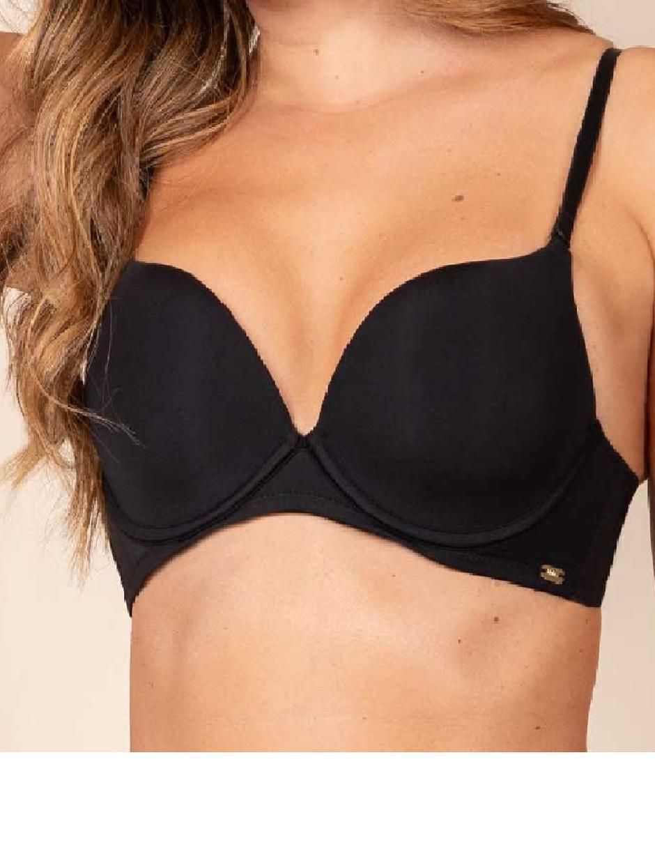 Brassiere copa doble push up para mujer 2