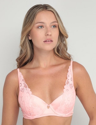 Brassiere plunge copa push up para mujer Brassiere plunge copa push up para mujer