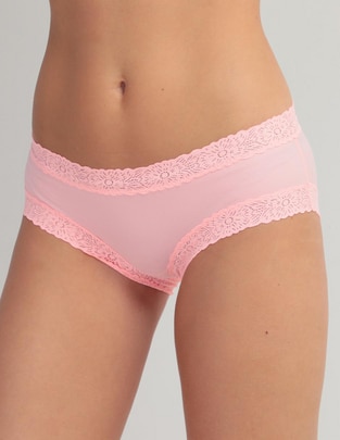Hipster de algodón para mujer