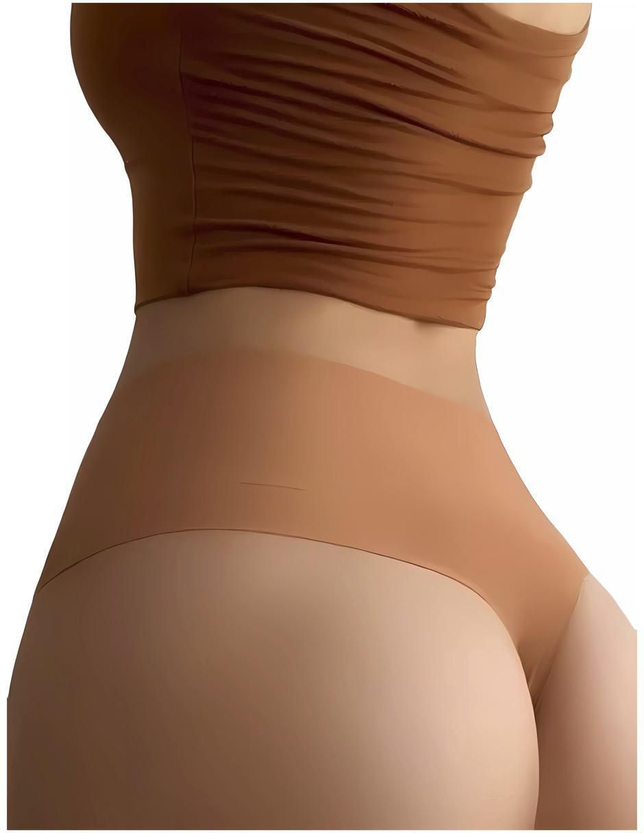 Faja tipo panty con compresión media para mujer