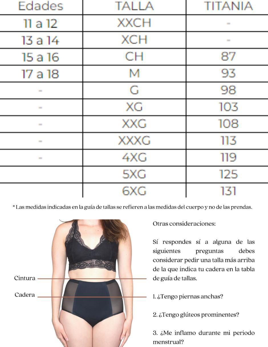 Panty menstrual flujo súper abundante 2