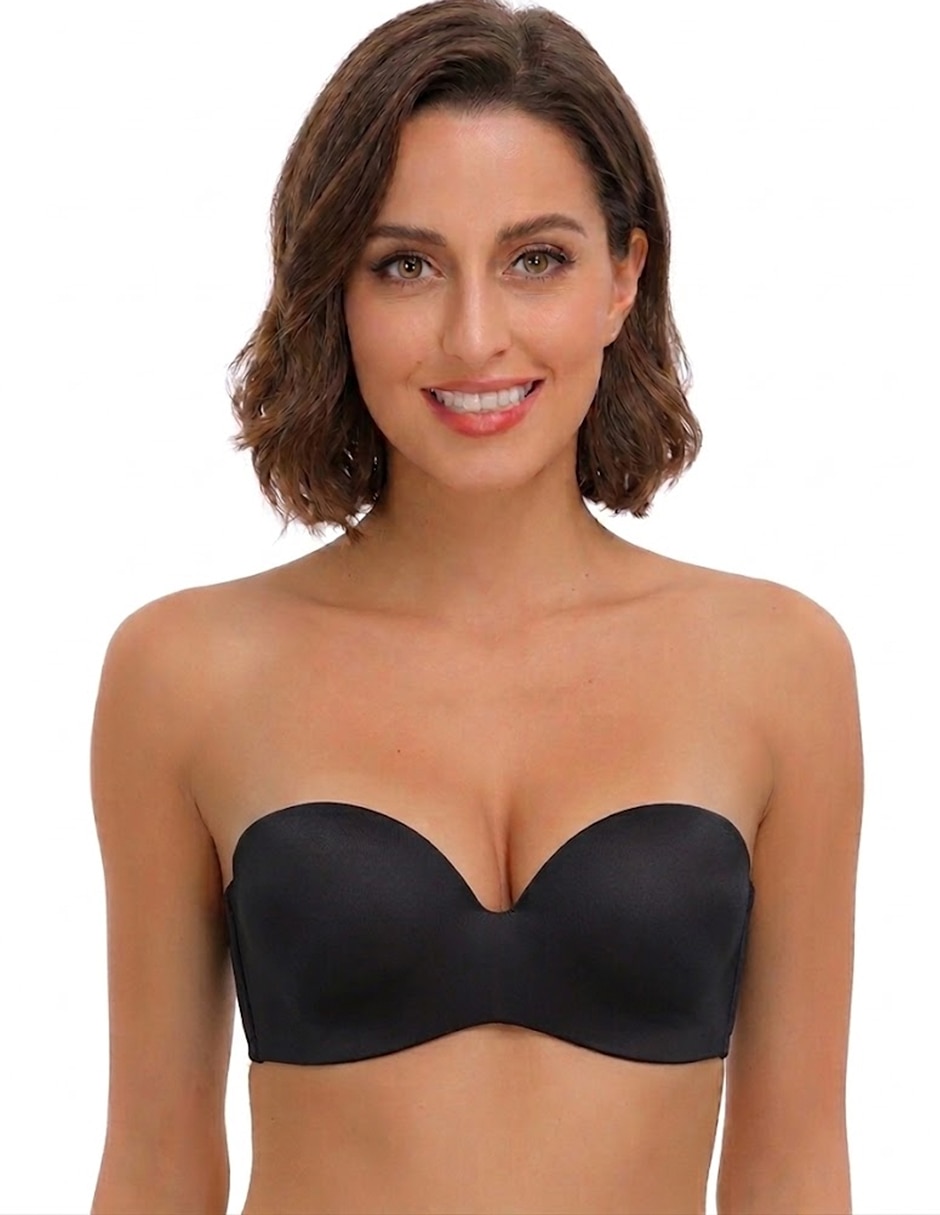Set brassiere strapless tatys fashion copa removible seamless para mujer