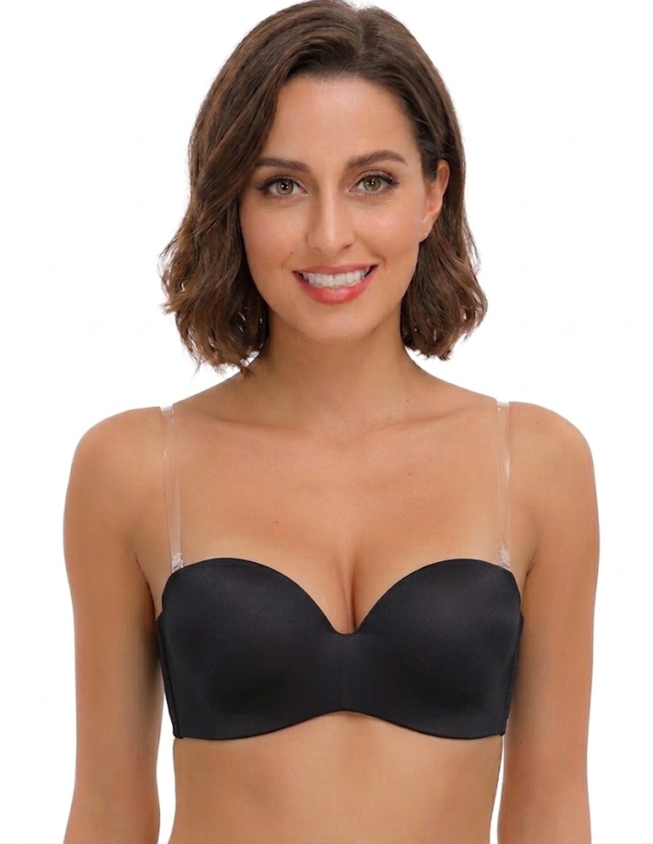 Set brassiere strapless tatys fashion copa removible seamless para mujer