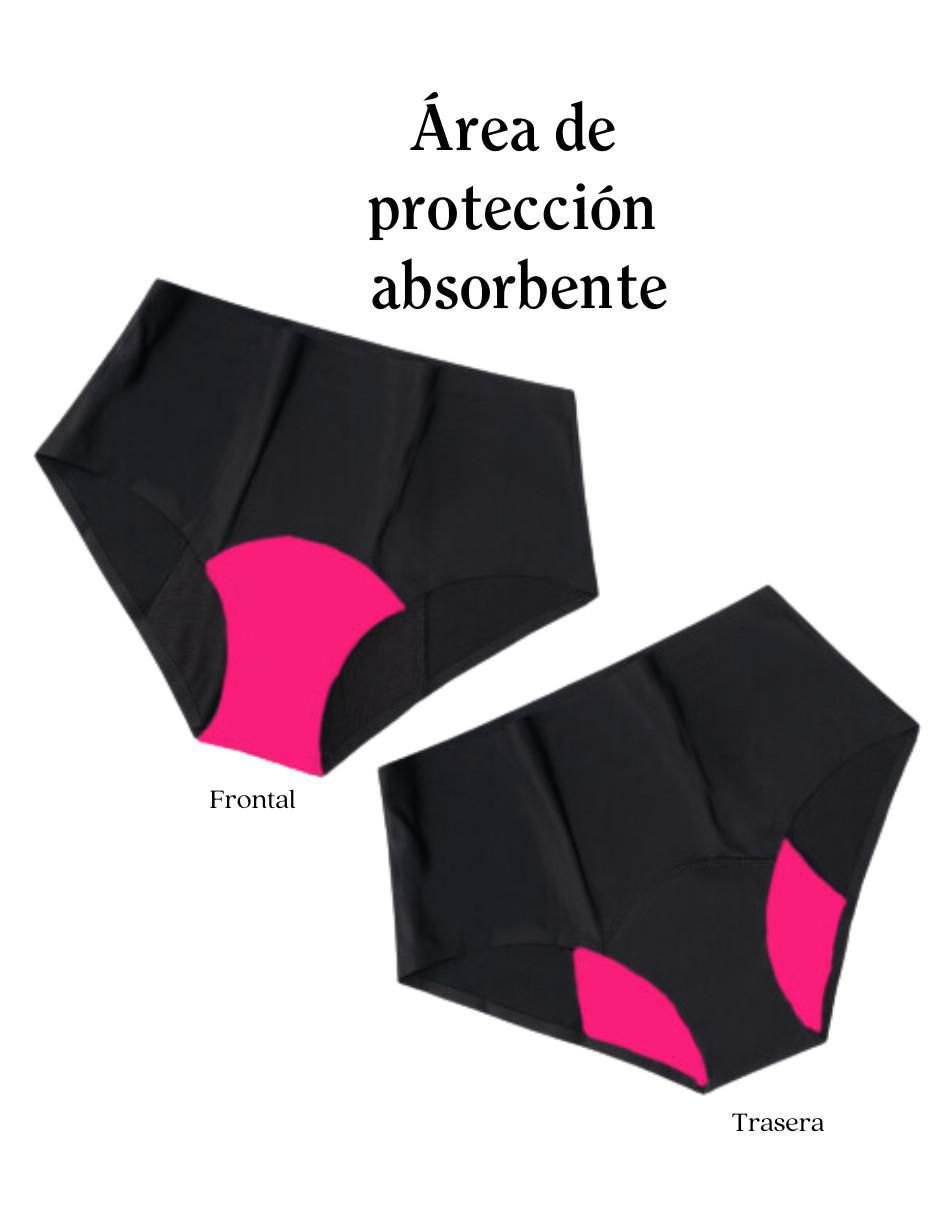 Panty menstrual flujo moderado 5