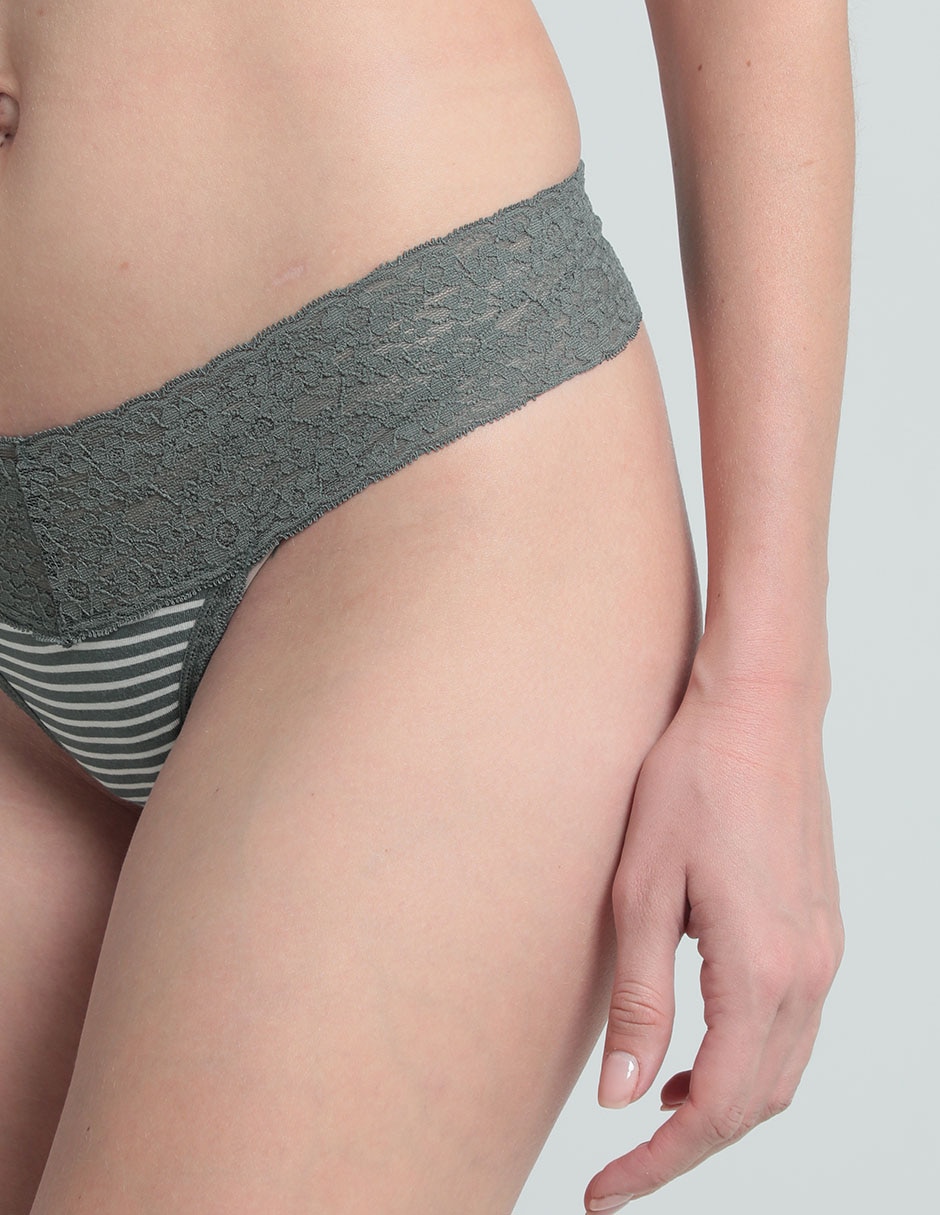 Tanga de algodón para mujer 2