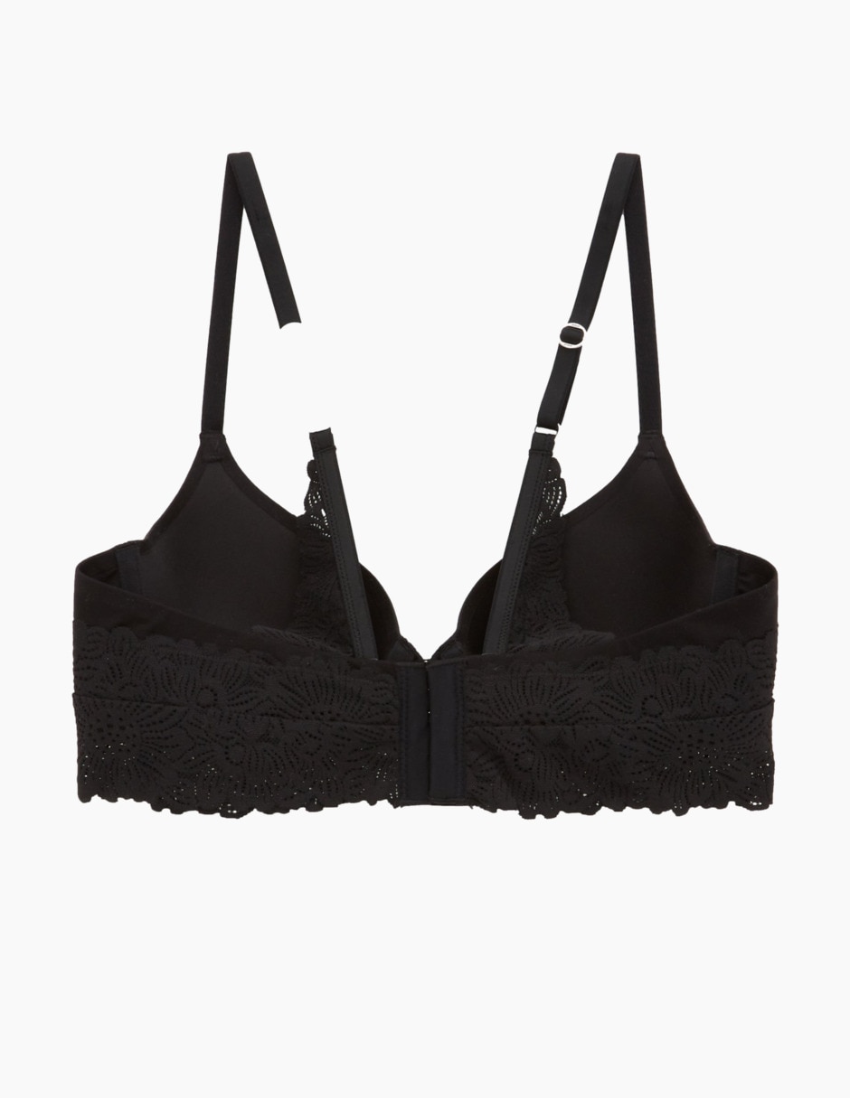 Brassiere demi con copa para mujer 7