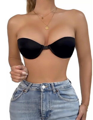 Brassiere media copa para mujer